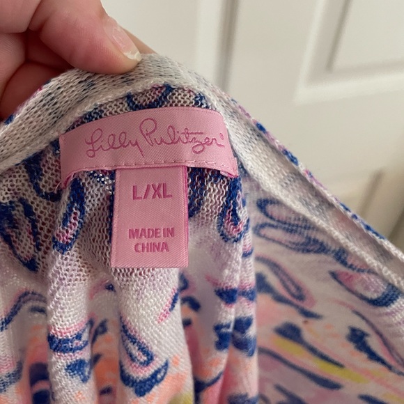 Lilly Pulitzer Sweater Caftan - Picture 3 of 3
